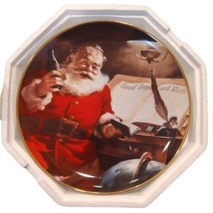 FRANKLIN MINT COCA-COLA PLATE